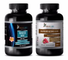 Fat loss diet program - WATER AWAY - RASPBERRY KETONE COMBO - green tea extract 