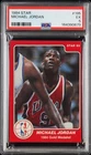 1984 STAR #195 MICHAEL JORDAN ROOKIE RC PSA 5