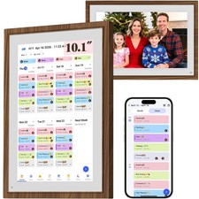 10.1 Inch Digital Calendar - Touchscreen Chore Chart  Family Planner, HD Int...