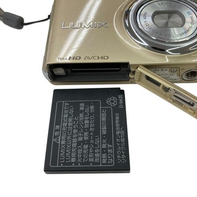 Panasonic LUMIX DMC-FX77 Champagne Gold Digital Camera with Leica