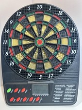 Electronic Dartboard LCD Scoring  Sound -Wall/Tabletop 18 Games No Darts.