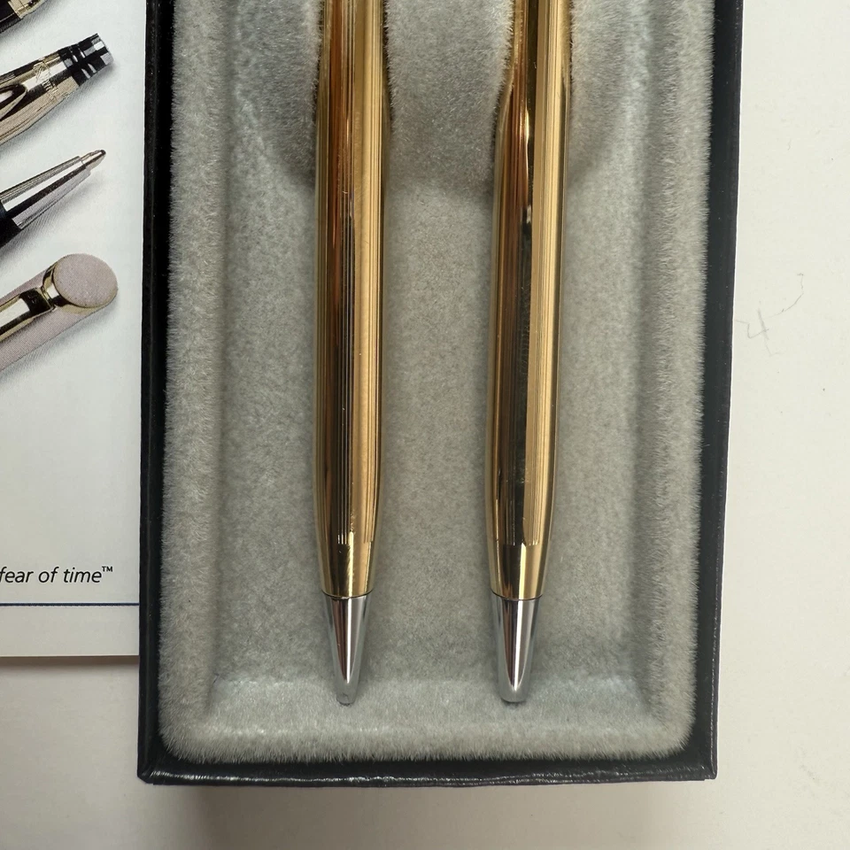 Conjunto de caneta esferográfica mecânica e caneta esferográfica e marcador Quill - Imagem 3 de 4