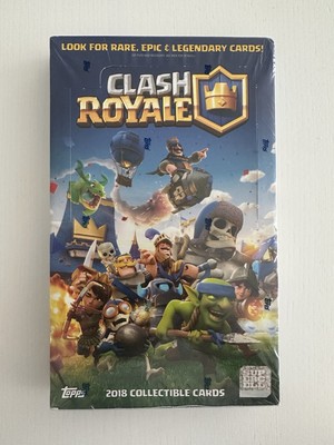 CLASH ROYALE - 2018 Collectible cards (Sealed)
