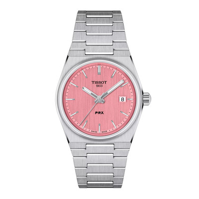 Tissot PRX 35mm - Pink Dial - Stainless-Steel  - Model T137.210.11.331.00