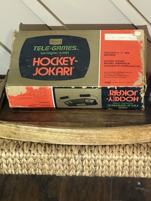 Sears Sports Center Hockey-Jokari Tele-Games Console W/Remotes