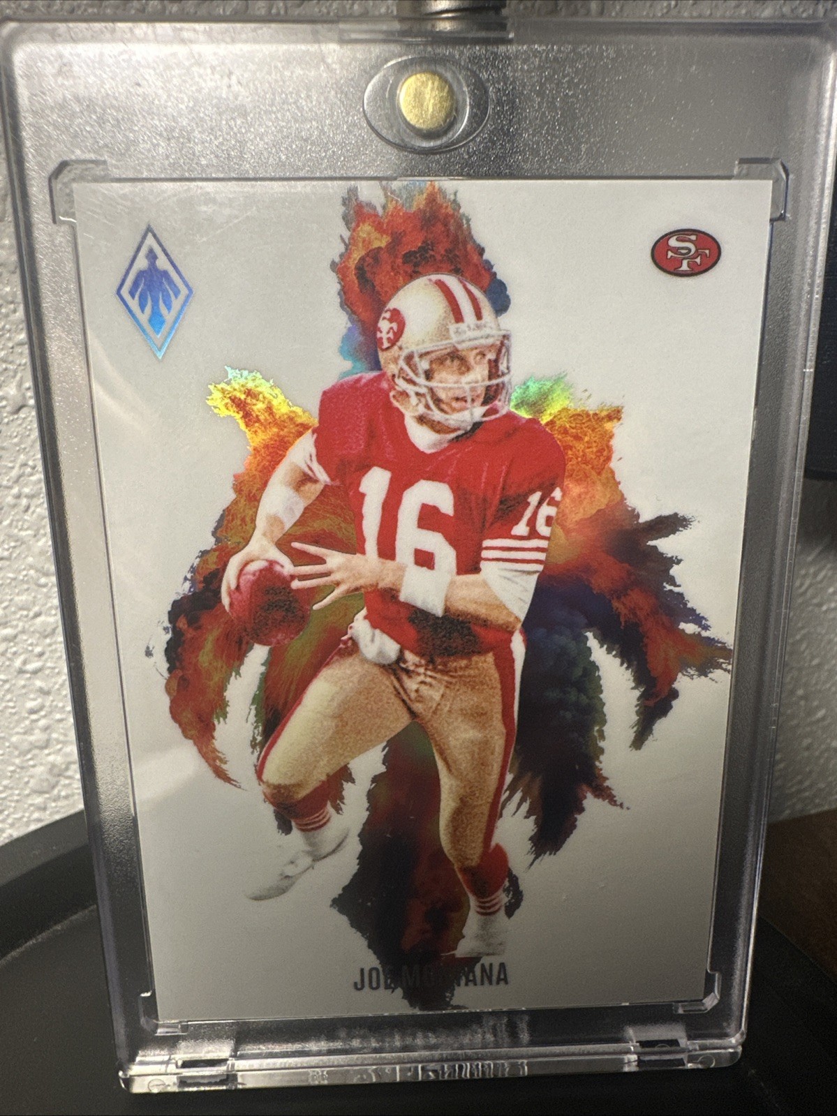 2024 Panini Phoenix - Color Blast Joe Montana #CB-JMA