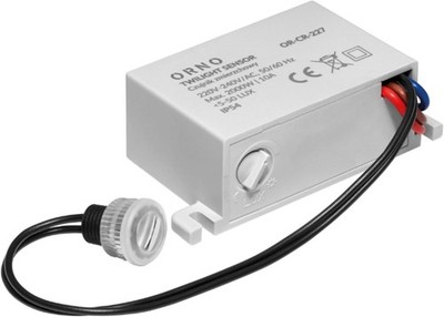 Orno CR-227 Dämmerungsschalter Aussen 230v mit Lichtstärke Anpassung und E