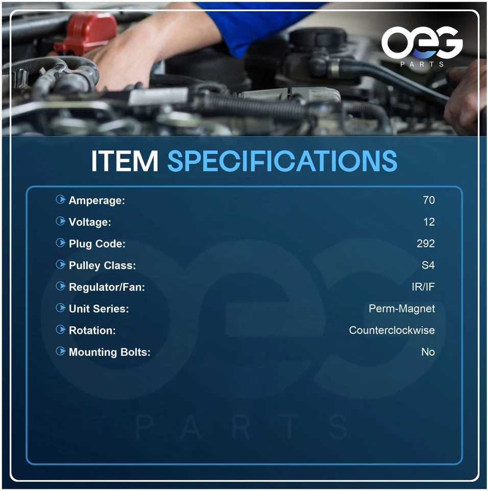 Alternador Nuevo Para Honda Civic del Sol L4 1.5L 94-95 31100P04G034 31100-P05-C04 Foto 3 de 4