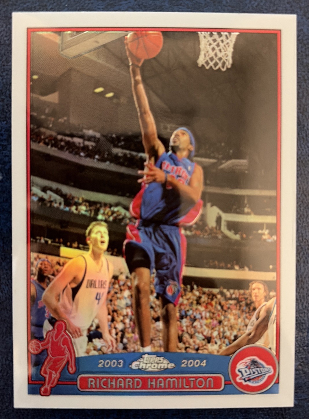 2003-04 Topps Chrome Refractor Richard Hamilton #46 READ