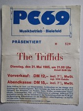 The Triffids - Alte Konzertkarte - Ticket - 21.05.1985 - PC 69