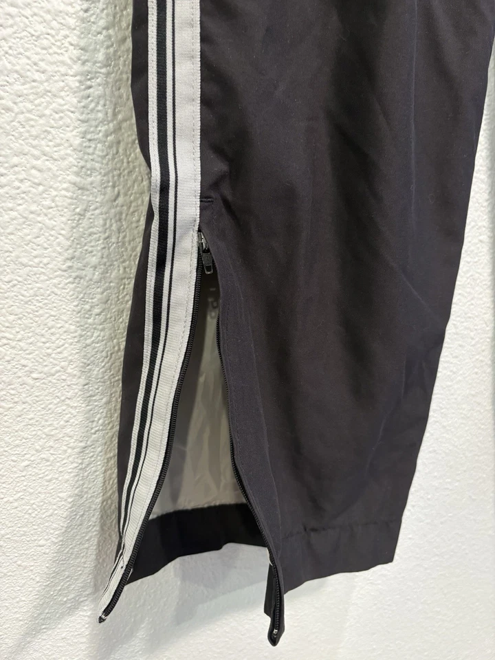 Pantalones deportivos Y2K Wilson tenis preppy holgados anchos a rayas laterales forrados grandes 30x30 Foto 3 de 4