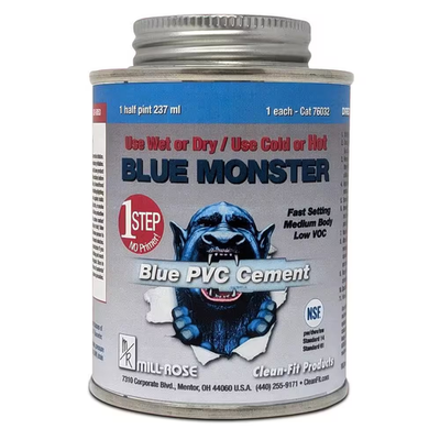 #ad 8 Oz. 1 Step PVC Cement $10.97
