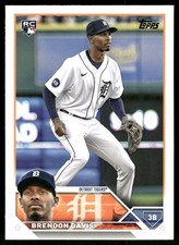 2023 Topps #494 Brendon Davis
