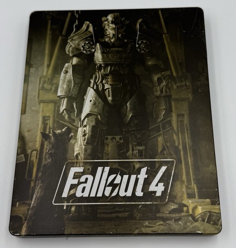 Fallout 4 Steelbook Case + NEW Postcards Merchandise NO GAME New - Picture 4 of 4
