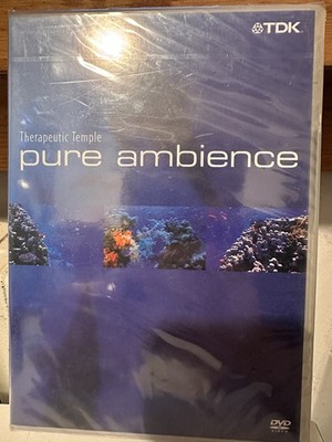 DVD SIGILLATO-THERAPEUTIC TEMPLE - PURE AMBIENCE - TDK - DOCUMENTARIO