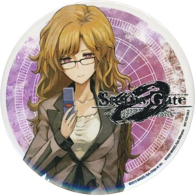 GEBRAUCHT Moeka Kiryu Big Can Badge PS4/PS3/PSVita STEINS;GATE 0