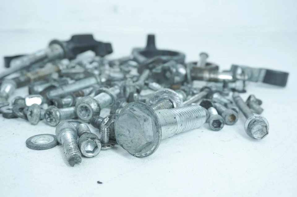 09 Harley-Davidson Sportster XL1200 C Custom OEM Hardware Bolts Nuts & Brackets - Image 2 of 4