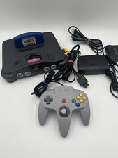 Nintendo 64 Home Console Bundle - Black With Tony Hawk Pro Skater