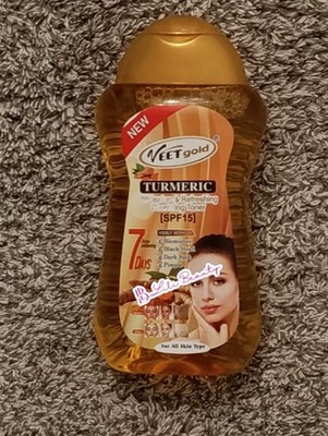 VEETGOLD TURMERIC GESICHTSREINIGER UND TONER AUFHELLEND GESICHTSPFLEGE