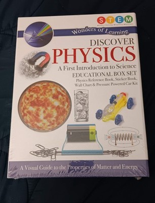 S.T.E.M. Wonders of Learning: Discover Physics - Educational Box Set -New!