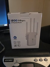 WiFi Range Extender Repeater 1200Mbps Wireless Amplifier Router Signal Booster