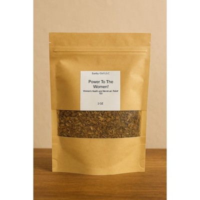Earthy Girl LLC Power To The Women Herbal Tea Blend 2 Oz Women's Health Relief