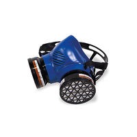 Image of Beeswift Half Mask and A2P3 Filter Kit Blue/Black WSBKITA2P3