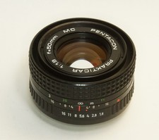 German-made PENTACON PRAKTICAR 1:1.8 f=50mm MC 17NA-531 PB mount