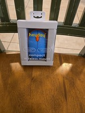 Heyday Compact Wireless Mouse Bluetooth enabled - Blue/Candy Pink  NEW 