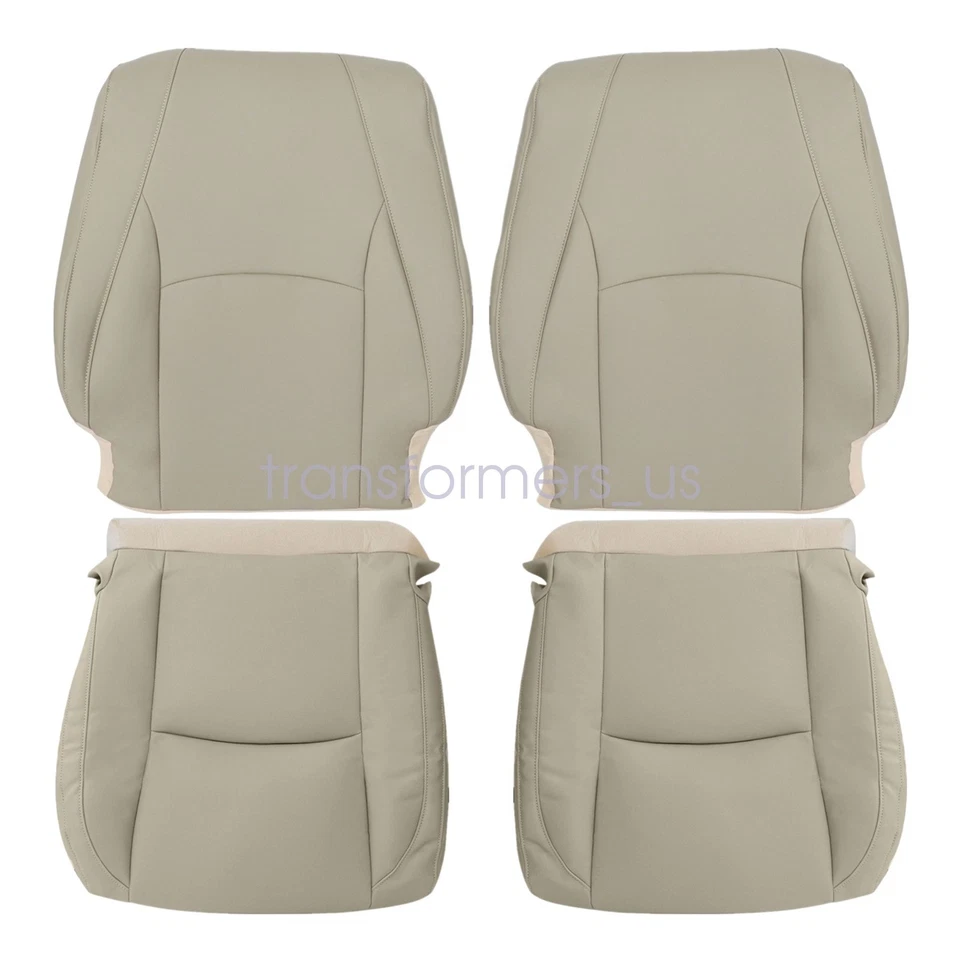 For 2004-2009 Lexus RX330 RX350 Front Replacement Cover Tan With Armrest Cover - Image 4 of 4