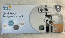 6 Pack Fridge Locks Child Safety Refrigerator Freezer Door Latch Baby Proof