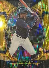 2023 Panini Select RC Gold Prizm No. 29 Angel Martinez Rookie #01/10 RARE! WOW!