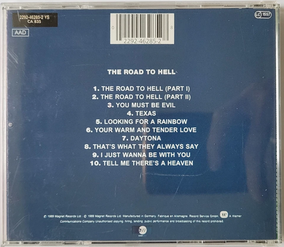 Chris Rea - The Road to Hell (CD, 1989) - Bild 2 von 3