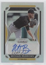 2021 Panini Prizm Draft Picks Auto Michael Burrows #AU-MB Auto 0s55