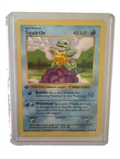 Squirtle 63/102 Base Set 1st Edition  shadowless  on eBay