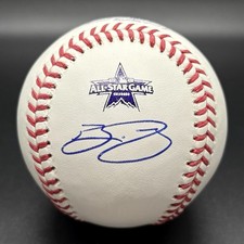 Bo Bichette 2021 All-Star Game Autographed Baseball Mets Blue Jays (JSA)