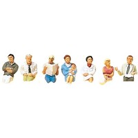 Preiser 10298 Sitzende Reisende FüR Zugabteil H0 H0 + Neu