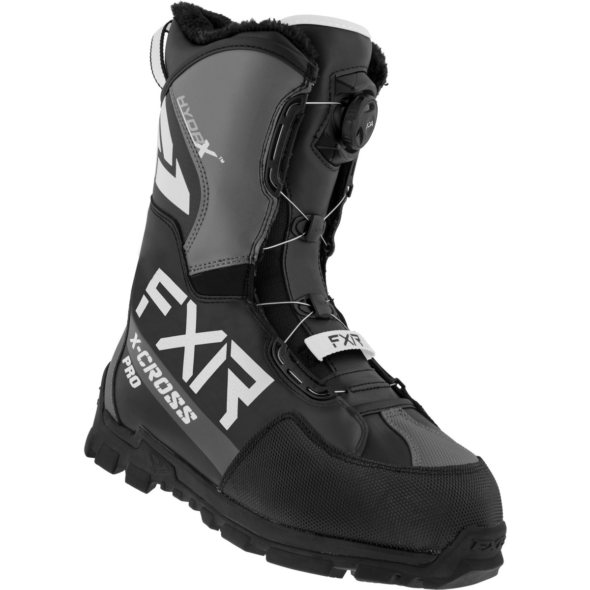 FXR ブーツ FXR X-Cross Pro BOA Snowmobile Boots Black/White Size 10.5M/ 12.5W