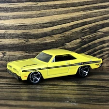 Mattel Hot Wheels 2013 Chrysler Group LLC Yellow Die Cast Toy Car 