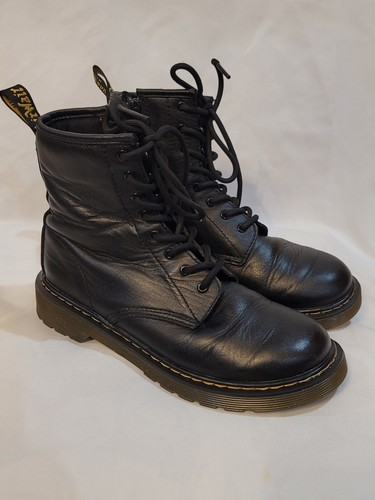 Dr. Martens 1460 Y Smooth Black Leather 
