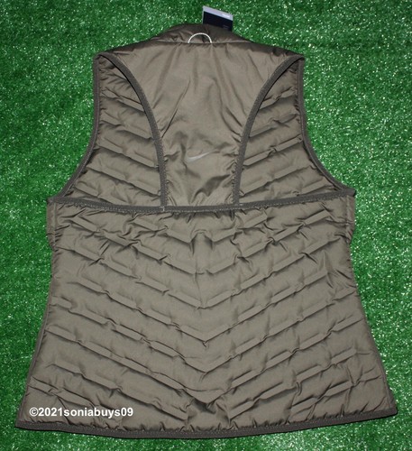 Nike Women's AeroLoft Repel Golf Vest, CK5784-222, Green, Size M - Picture 2 of 12