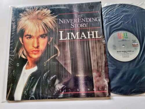 Limahl - The Never Ending Story 12'' Vinyl Maxi US ONLY REMIX - Afbeelding 1 van 5