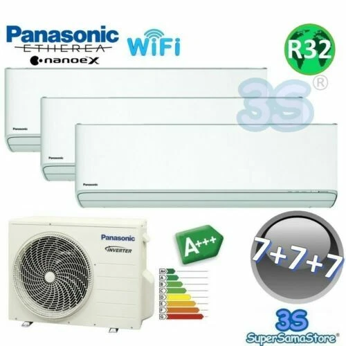 A +++ Panasonic Split- & Inverter-Klimageräte 