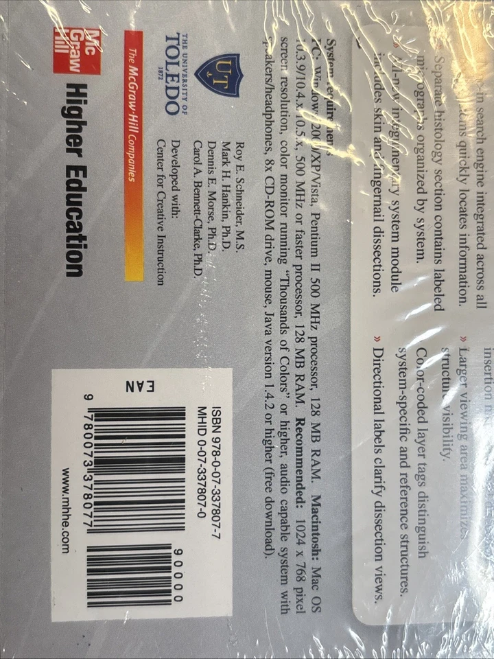 Anatomy & Physiology Revealed - Version 2.0 (CD-ROM) McGraw-Hill - Image 3 of 4