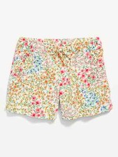 Old Navy nwt size L 10-12 Linen-Blend Drawstring Shorts for Girls