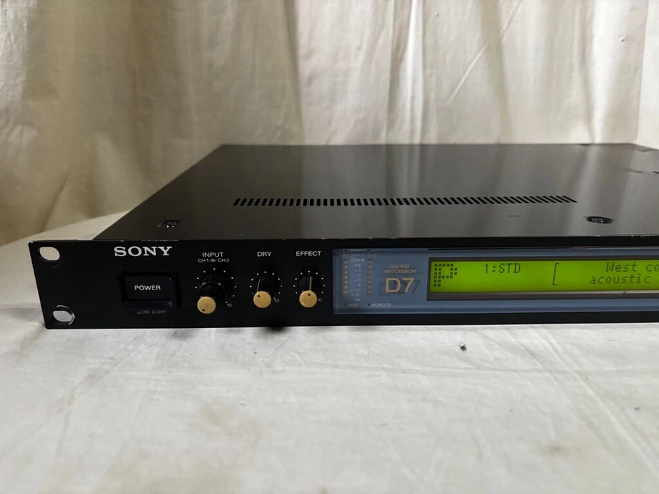 Sony DPS-D7 Digital Delay Unit New internal battery - Image 3 of 4