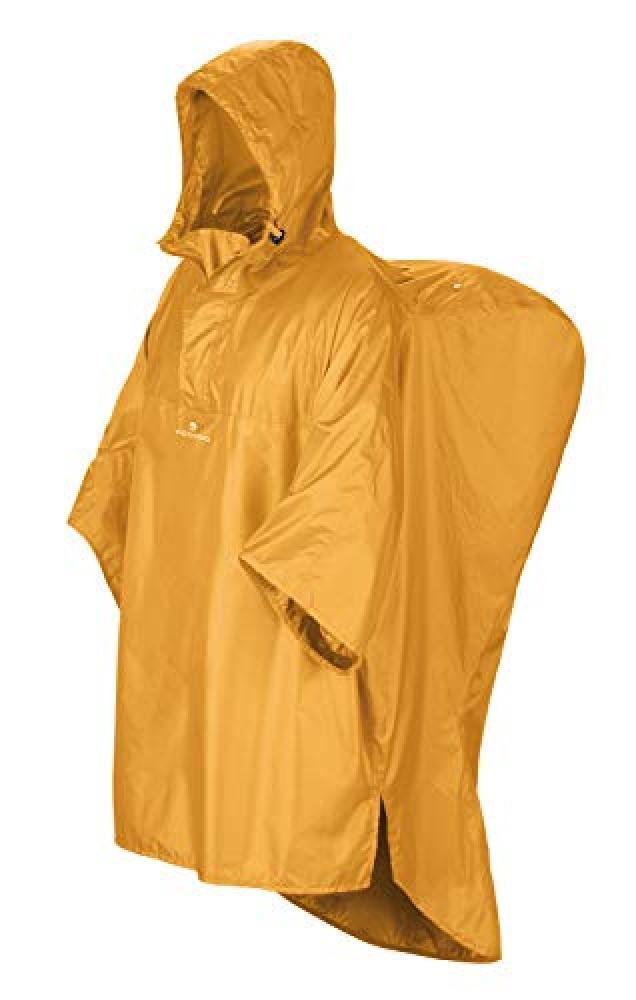 (TG. L-XL) Ferrino Hiker Mantella Antipioggia, Uomo, Giallo, L-XL - NUOVO