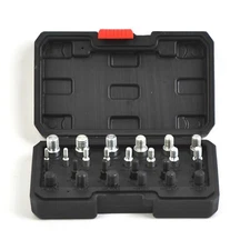 26 PC Nut and Bolt Thread Checker Set Individually Assembled Bolts Sizing Gauges