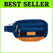 Versatile 3-Pocket Pet Fanny Pack with Adjustable Strap & Waste Bag Accessory