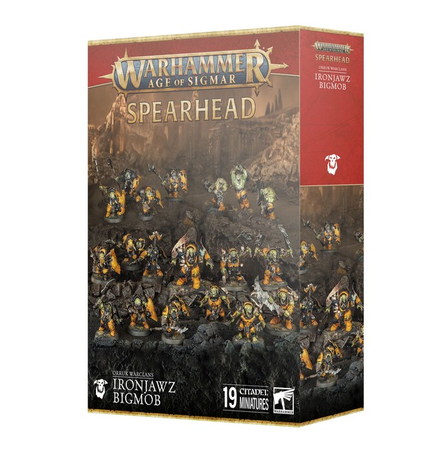 Spearhead: Orruk Warclans Ironjawz Bigmob Warhammer Age of Sigmar